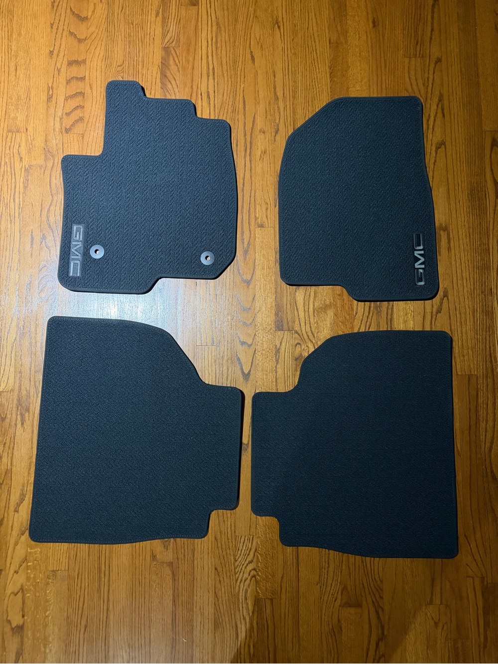 2026 GMC Denali Sierra 1500 Carpet Floor Mats OEM Set Black All Weather